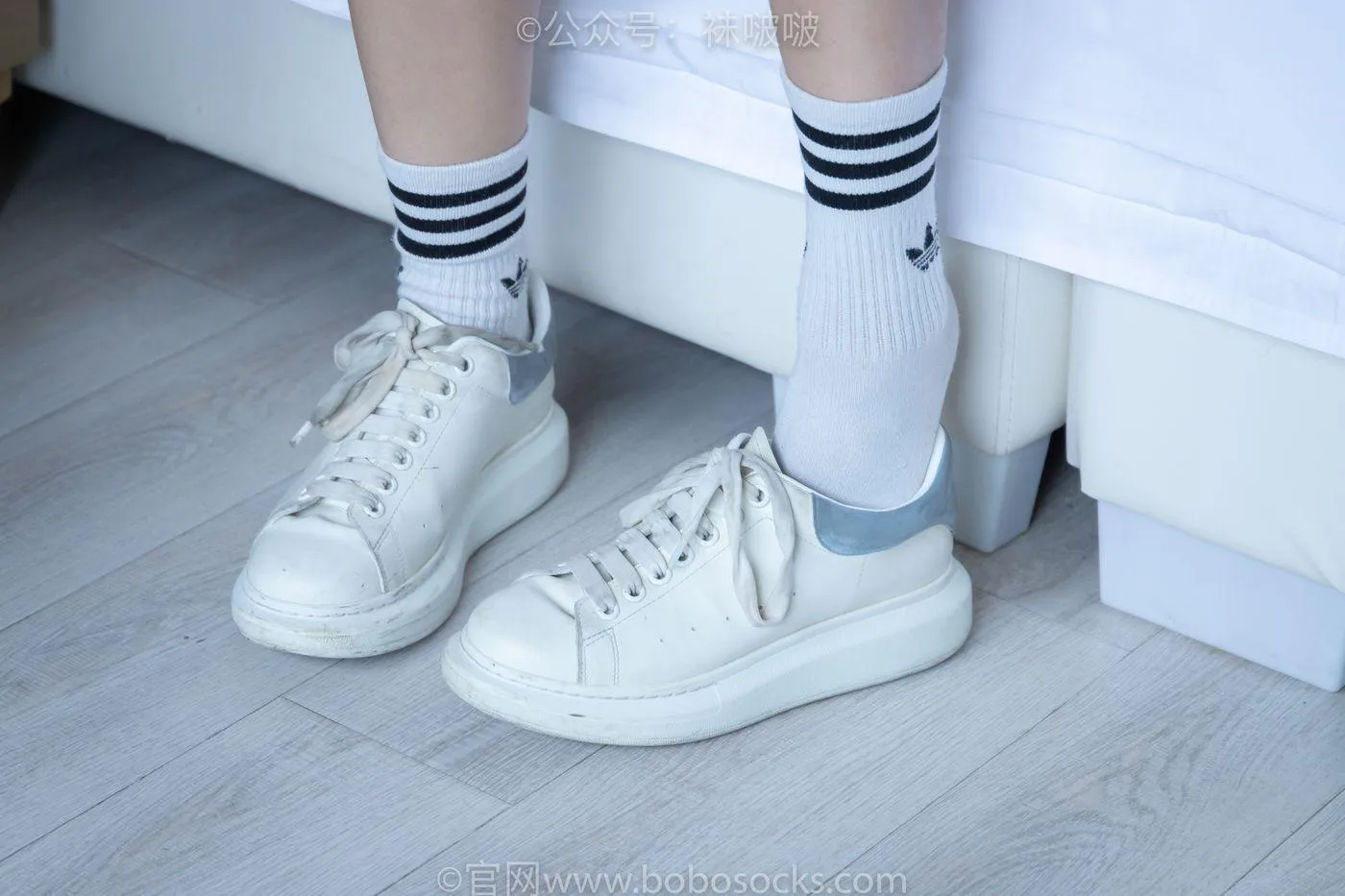 [BoBoSocks袜啵啵]NO.003 果冻-麦昆鞋、白色脏棉袜 [133P]插图1
